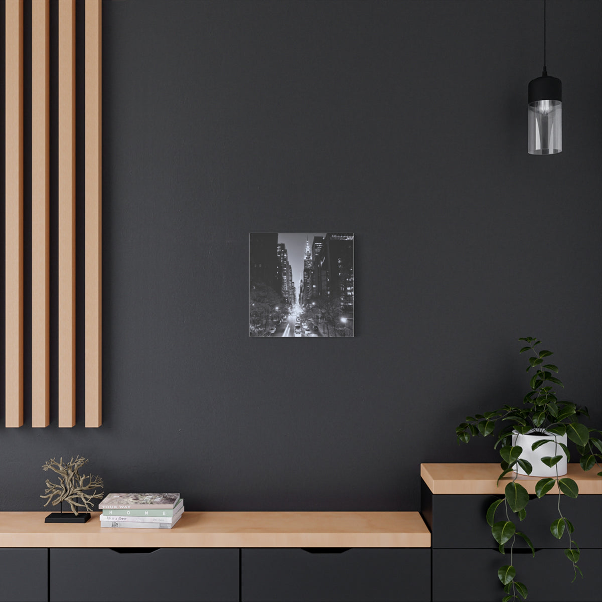 Black and White Classic Canvas Wall Art 2