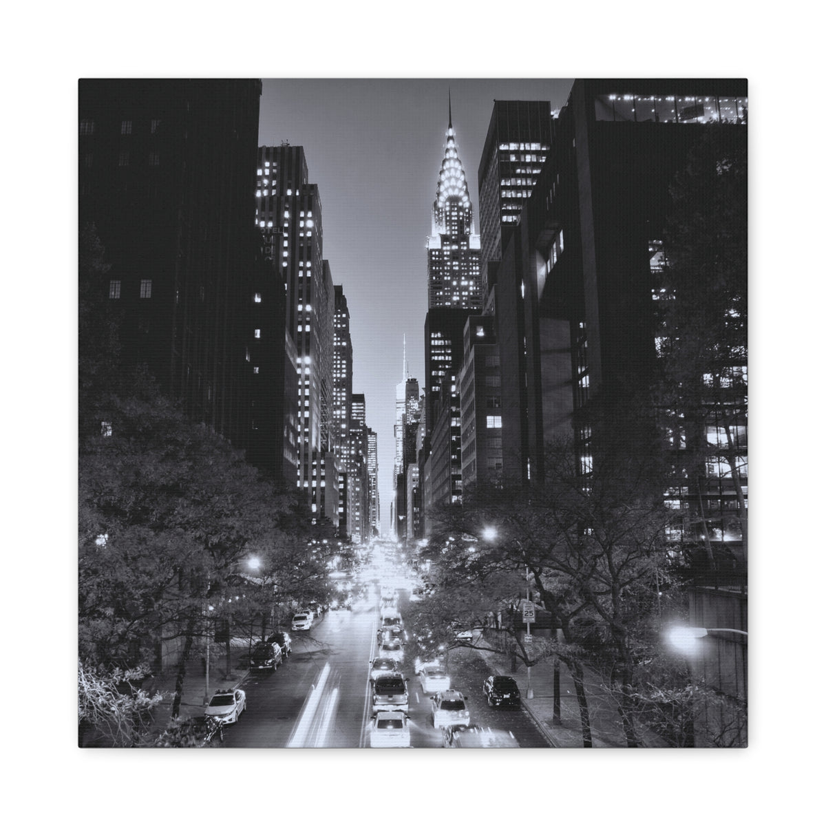 Black and White Classic Canvas Wall Art 2