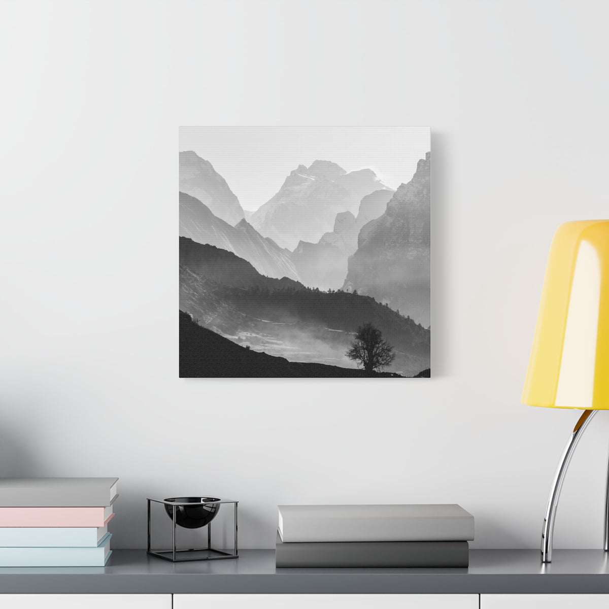 Black and White Canvas Wall Art 1