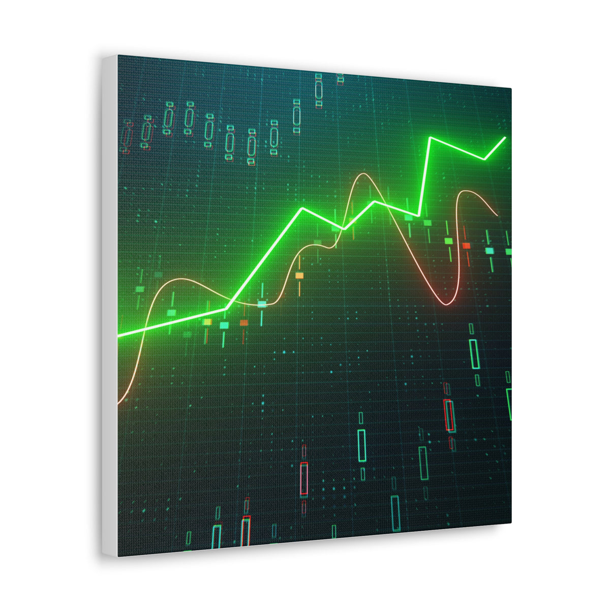 Modern Investing Canvas Wall Art