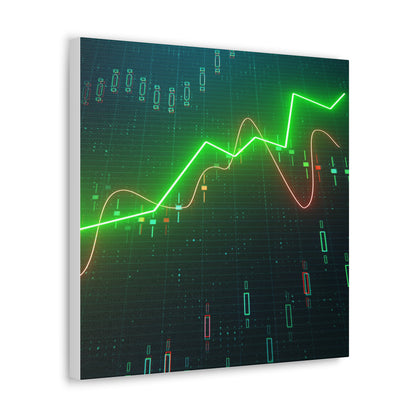 Modern Investing Canvas Wall Art