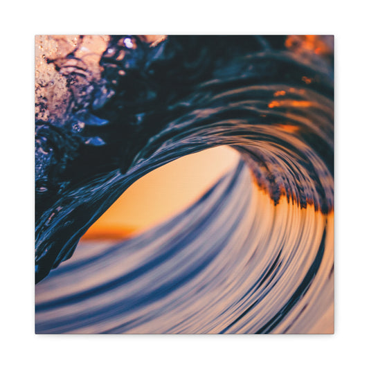 Wave Coastal Classic Canvas